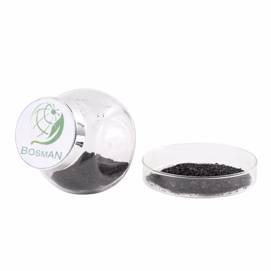 Polvo brillante de humato de potasio de alta calidad de fuente mineral